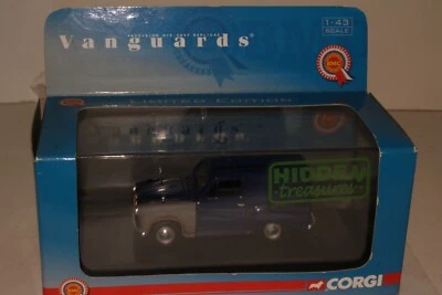 Corgi Vanguards Austin A35 Van, Hidden Treasures Blue - Image 1 of 4