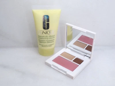 LOCIÓN HIDRATANTE CLINIQUE + 1 OZ Y TODO SOBRE SHADOW DUO 01/08 NUEVO SIN CAJA 2 PIEZAS Foto 1 de 2