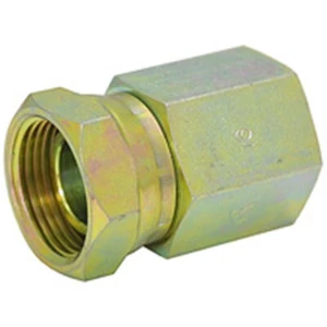 1/2" NPT Female x 1/2" NPT Female Swivel Straight 1405-08-08 Adapter 9-1405-8-8 - Picture 1 of 2