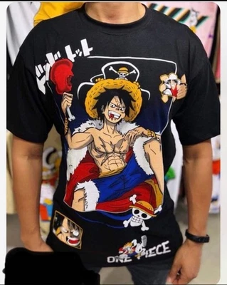 Camiseta de manga corta gráfica de una pieza de gran tamaño Foto 1 de 3