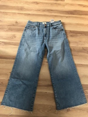 C&A * hellblaue Jeans Gr. 40 Wide Leg * Cropped * wie neu - Bild 1 von 3