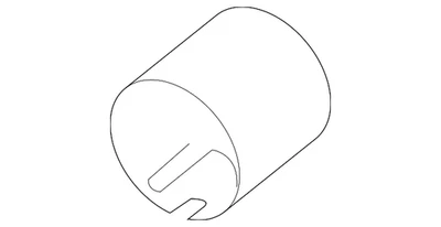 Genuine Subaru Tailpipe Extension 44370FL000 - Image 1 of 2