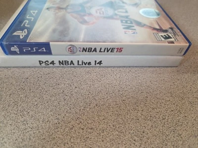 PS4 Lot of 2 Basketball Games: NBA Live 14 & 15, Damian Lillard, PlayStation 4 - Image 1 of 4