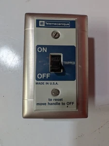 TELEMACANIQUE C10T1 Manual Starter ON/OFF Breaker Switch – Industrial Electrical - Picture 1 of 6