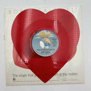 1979 Bobby Caldwell Clouds Schallplatte herzförmiges rotes Vinyl HSS1 Love Won't Wait - Bild 1 von 4