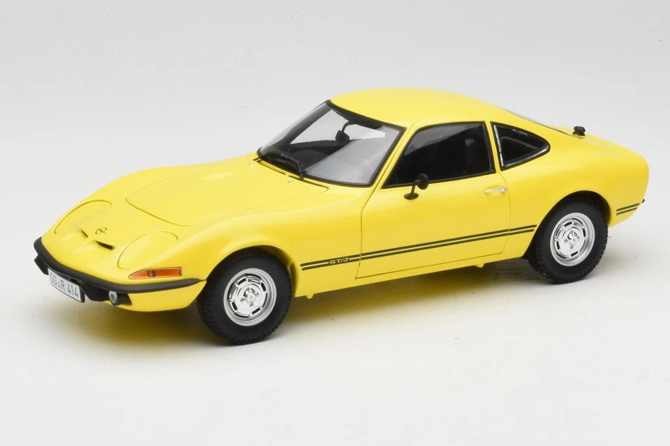 180049021 Opel GT/J Yellow Minichamps 1:18 - Image 1 of 4
