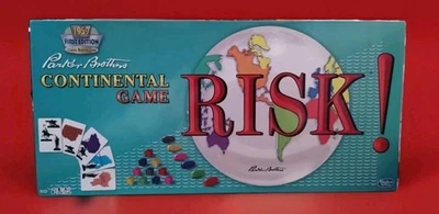 RISK Continental Game 1959 1st Edition Classic Reproduction Parker Brothers 2017 - Image 1 of 4