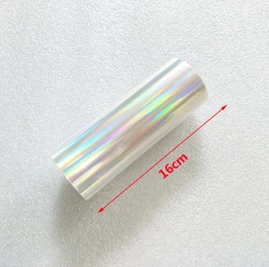Holographic Foil Plain Transparent Hot Stamping On Paper or Plastic 16cm x 120m - Picture 1 of 5