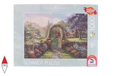 PUZZLE PAESAGGI SCHMIDT COTTAGES E CHALETS HUMMINGBIRD COTTAGE 1000 PZ - Immagine 1 di 3