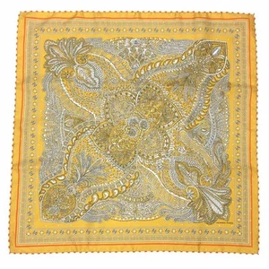 HERMES Carre Scarf Silk 100% Authentic Le Jardin de la Maharani France - Picture 1 of 3