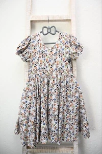 Disney Mickey Minnie Mouse Halloween Print Girls Dress - Picture 1 of 5