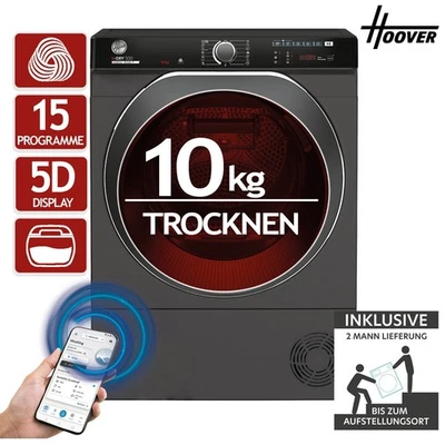Hoover NDP C10TCBERX-S Kondenstrockner 10kg WiFi+Bluetooth AquaVision 2ML - Bild 1 von 4