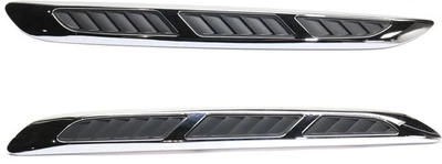 For 2008-2012 Enclave Hood Molding Chrome SET PAIR Foto 1 de 4