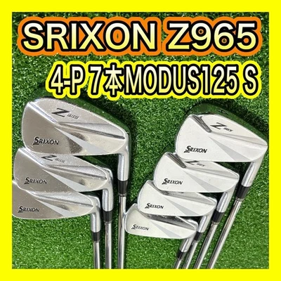 SRIXON Z965 FORGED Irons #4-9,Pw(7Clubs)/NSPRO MODUS3 TOUR125/Flex:Stiff - Image 1 of 4