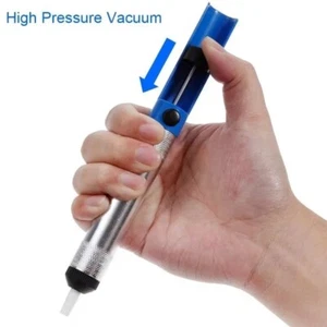 Aluminium Desoldering Suction Pump Tool Solder Sucker Suction Tin Pen Removal UK - Picture 1 of 8
