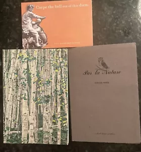 Lot 3-Shannon Martin & O’Check Owl Sticky Notes, MOMA Marcel Odenbach Note Pad - Picture 1 of 9