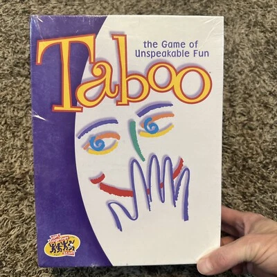 Taboo The Game Of Unspeakable Fun Hasbro 2000 Brand New Sealed - Image 1 of 2