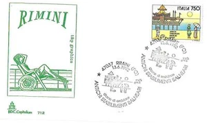 ITALIA REP. - 1992 - Antichi stabilimenti balneari 2° emissione su FDC Capitol. - Picture 1 of 1