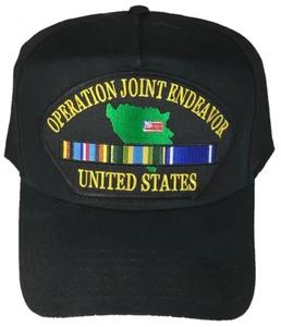 CAPPELLO OPERATION JOINT ENFORSE STATI UNITI CON NASTRI - NERO - di proprietà di veterani - Foto 1 di 1