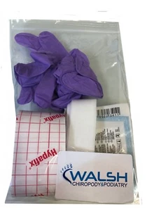 Sterile Complete dressing Pack Post Op for Small Toes Hypafix Melonin Tubigauze - Picture 1 of 5