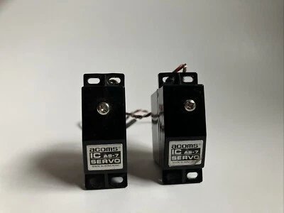 Lot of 2 RC Part Accessories Acoms Servos IC AS-7 | 3-Prong - Image 1 of 4