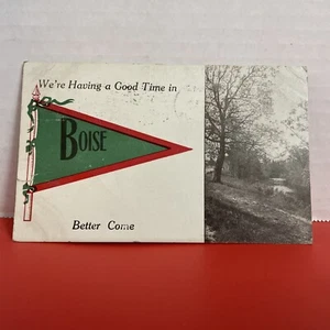 Vintage 1913 Boise Idaho Boise Idaho Postcard - Picture 1 of 3
