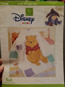 Leisure Arts Disney Home Pooh Snuggle Ups Leaflet  - Picture 1 of 2
