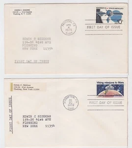 TurtlesTradingPost- Mariner 10- 1975 #1557 Viking Mars- 1978 #1759 Both Covers - Picture 1 of 3