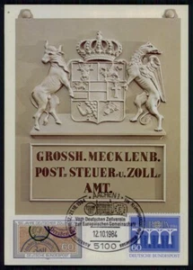 BRD MK 1984 ZOLLVEREIN-EU EUROPA CEPT AACHEN MAXIMUMKARTE MAXI CARD MC CM xb46 - Bild 1 von 2