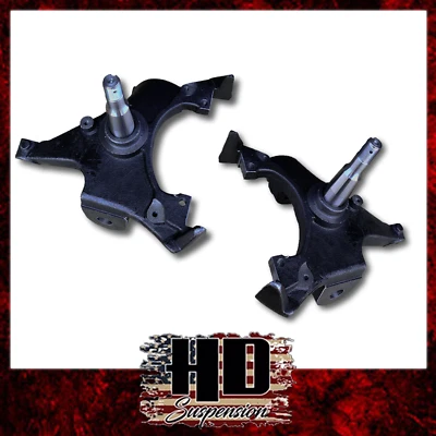 Chevy C10 K5 Blazer 1973-1987 kit de caída de husillos reductores de 3" rotores de 1,25" de espesor Foto 1 de 3