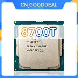 Intel Core i7-8700T SR3WX 2.4GHz 6C / 12T 12MB 35W LGA1151 CPU Processor - Picture 1 of 1