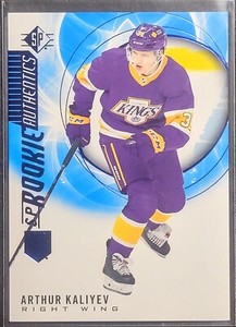 2020-21 UD SP Authentics - SP Rookie RC - #104 Arthur Kaliyev - LA Kings