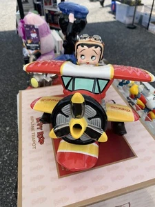 Betty Boop Plane Teapot Coca-Cola - Bild 1 von 5