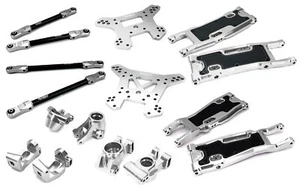Silver Complete Suspension Upgrade Kit for Traxxas Sledge 4WD 1/8 Scale - Picture 1 of 1