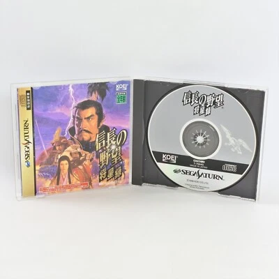NOBUNAGA NO YABO SHOUSEIROKU Sega Saturn ccc ss - Image 1 of 2