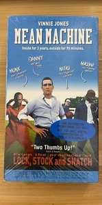 PROMO COPY Vinnie Jones Mean Machine VHS Movie Sealed - Picture 1 of 2