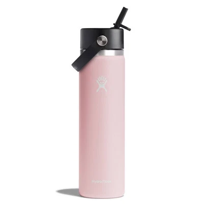 Botella de pajita Hydro Flask 24 oz boca ancha flexible - Trillium: Foto 1 de 4