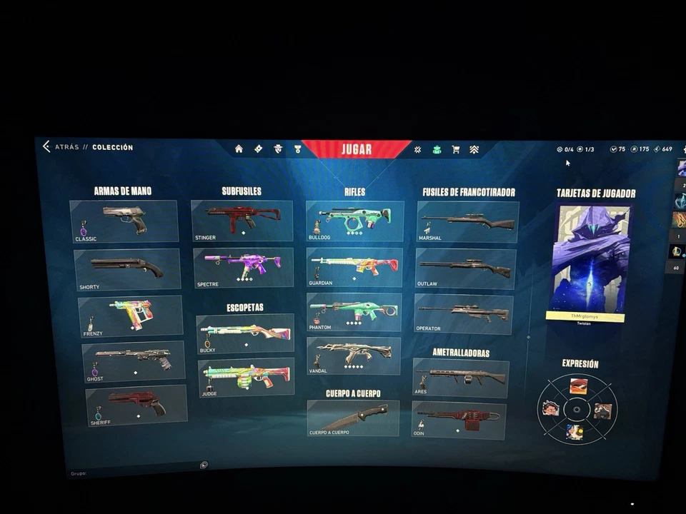 Cuenta Valorant, Con Skin Vandal Y 3 Pases De Batalla - Imagen 1 de 1