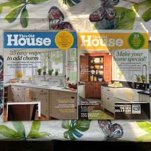 This Old House Magazine April & May 2013 Farmhouse Look Easy Storage Chest - Picture 1 of 1