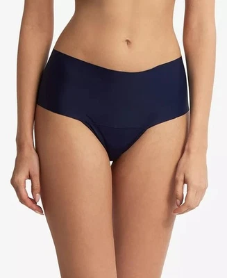Nuevo con etiquetas Hanky Panky Mujer Breathe Tanga de tiro alto Ropa interior Talla XL Azul Mora Foto 1 de 4