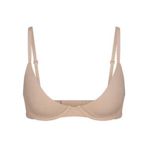 New With Tags - Skims - Fits Everyone Scoop Plunge Bra - Sz 40D- Tan/Mica - Picture 1 of 3