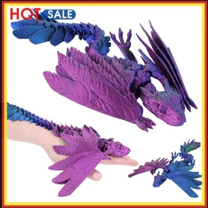 3D Printed Dragon Articulated Fidget Toys for Home Office Decor (RGB) - Afbeelding 1 van 12