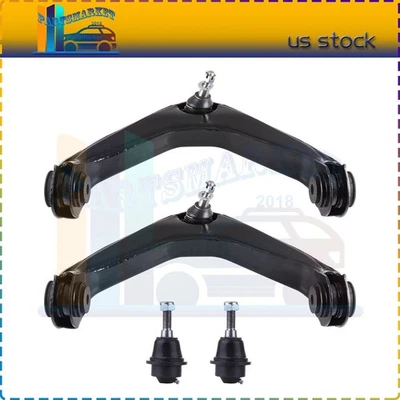 For 2003 04 05 06 07 08 09 Hummer H2 Control Arm And Ball Joints Assembly 4x Kit Foto 1 de 4