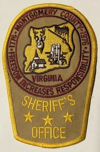 Montgomery County Sheriff State Virginia VA - Picture 1 of 4