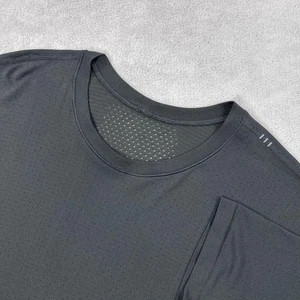Lululemon Shirt Mens Medium Black Metal Vent Tech Short Sleeve Athletic Running - Picture 1 of 10