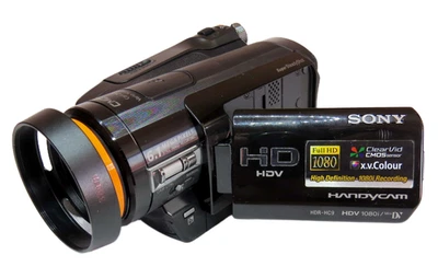 Sony HDR-HC9 Mini DV HDV-Camcorder, Touch LCD, Ideal für Urlaub, Digitalisierung - Bild 1 von 4