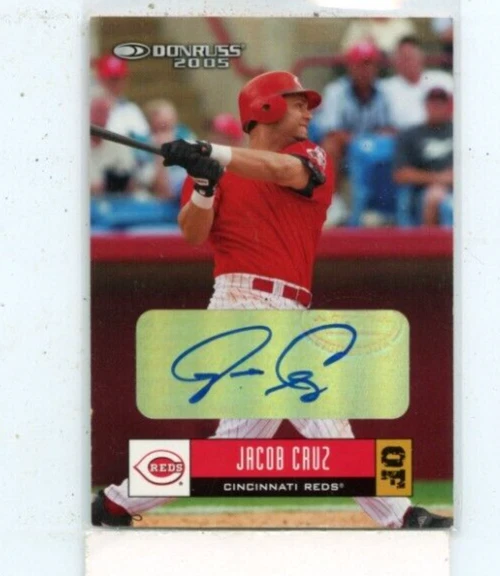 Jacob Cruz 2005 Donruss Auto Autograph #304 - Image 1 of 1