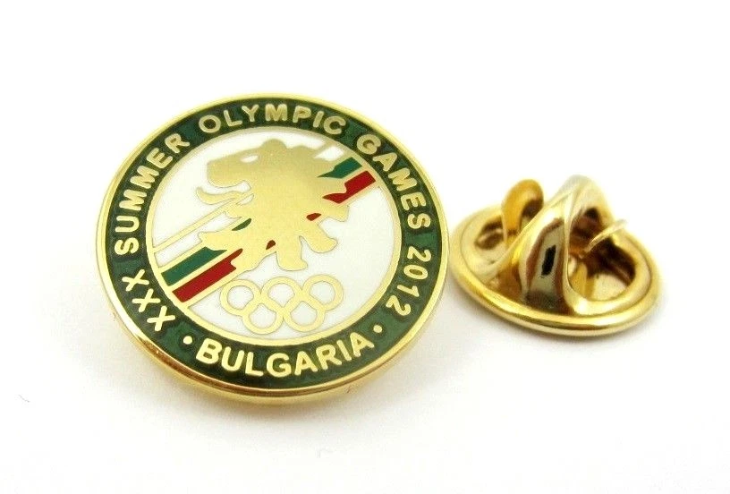 BULGARIAN OLYMPIC COMMITTEE NOC BULGARIA 2012 LONDON OLYMPICS OLYMPIC PIN RARE - Image 1 of 1