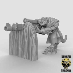 Rat Folk with Jezail | Duncan Shadow | Compatible with Dungeons & Dragons and Pa - Picture 1 of 4