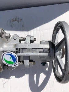 3" 150# flgd end gate valve wcb body NEW VALVE PACKING LOW EMISSIONS GREEN SEAL - Picture 1 of 8
